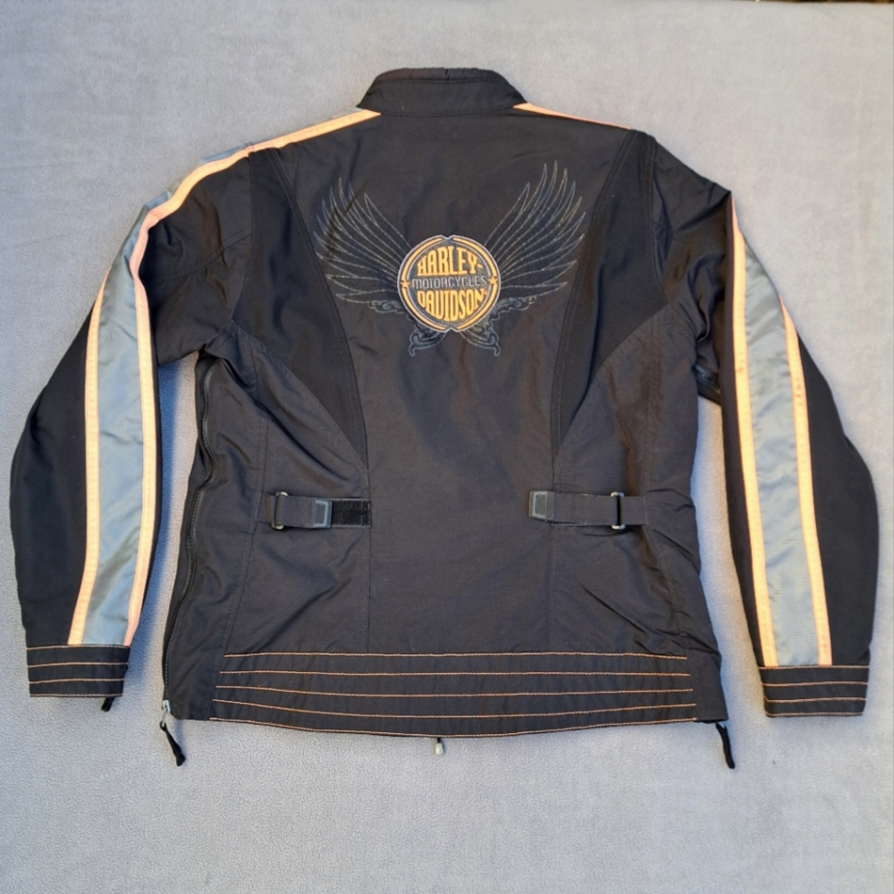 Harley Davidson Quest dual vent waterproof riding jacket women's size XL EUC